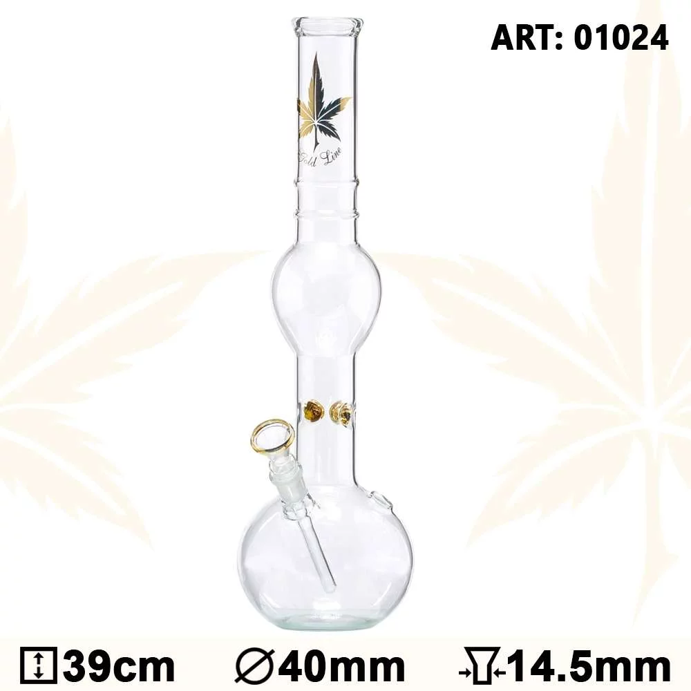 Glass bong Leaf 39 cm