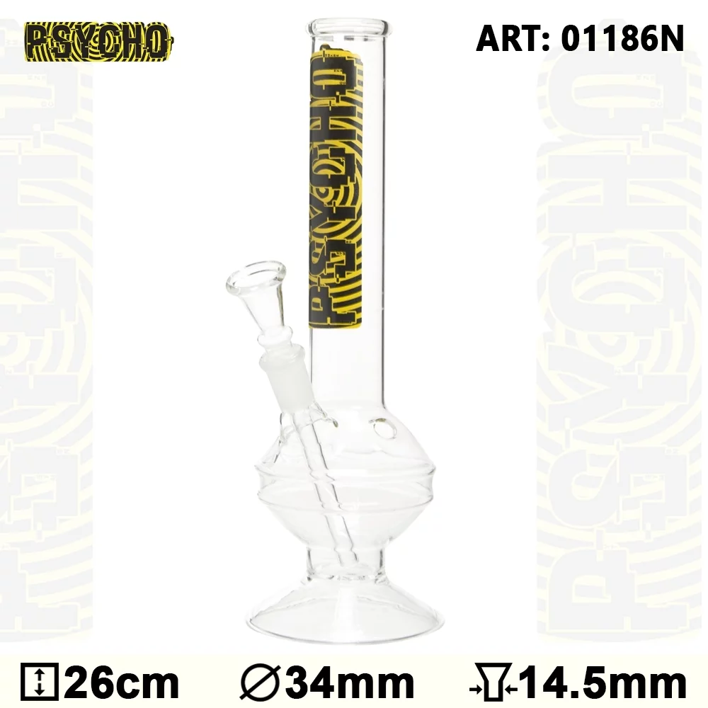 Glass bong Psycho 26 cm